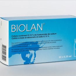BIOLAN Augentropfen 60 x 0.35ml